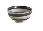 image of Yanco RO-404 Rockeye Rice Bowl, 4" (9 oz) Round Porcelain, Dishwasher/Oven/Microwave Safe - Dozen