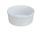 image of Yanco SF-132 - 32 oz Porcelain Soufflé Bowl, 6" Dia x 2-1/2" H, Dishwasher Safe - Dozen
