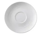 image of Yanco SH-002 Shanghai Saucer, 6-1/4" Diameter Round Porcelain, Bone White, Dishwasher Safe - Dozen