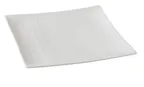 image of Yanco SH-106 Square China Plate, 6-1/4" x 6-1/4", Bone White Porcelain, Dishwasher Safe - Dozen