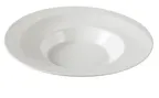 image of Yanco SH-308 - Soup Plate, 9", 12 Oz, Porcelain White, Rim, Dishwasher & Microwave Safe - Dozen
