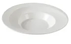 image of Yanco SH-310 - 16 Oz Bone White Porcelain Round Soup Plate, 10" Diameter, Deep Rim - Dozen