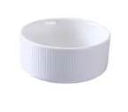 image of Yanco SI-504 Siena Soup Cup, 8 Oz, 4" Dia x 2" H, Porcelain, Dishwasher & Microwave Safe - Dozen