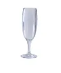 image of Yanco SM-06-C Champagne Flute, 6 Oz, 2-3/4" Dia. x 7-1/2" H, Clear SAN Plastic - Dozen