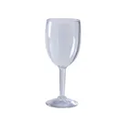 image of Yanco SM-08-WI - 8 Oz Clear SAN Wine Glass, 2-3/4" Diameter x 7" Height, 1 Cup - Dozen