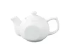 image of Yanco TP-4 - 10‑Oz White Porcelain Coffee Pot Lid 6‑1/2"×3‑1/2"×2‑3/4" Dishwasher Safe - Dozen