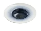 image of Yanco UN-509 Universe Soup Plate, 9.5" Diameter Round China, Flat Edge, Deep Rim, 7 Oz - Dozen