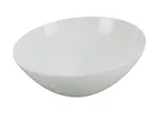 image of Yanco VE-207 - Plastic Salad Bowl, 7" Diameter, 22 oz, White Melamine, Round - Dozen