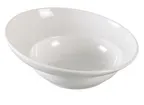 image of Yanco VE-714 Venice Sheer 86‑Oz Round Salad Bowl, 14" Diameter, 1‑2 Qt, White Melamine