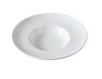 image of Yanco VS-808 Versailles Soup Plate, 10 oz, 9 1/2" Dia × 2" H, White China, Dishwasher Safe - Dozen