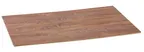 image of Yanco WD-212 Rectangular Serving Tray 12-1/2" x 7" Melamine Wood Look Browns Safe - Dozen