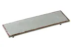 image of Yanco YO-4012 - 12" x 4" x 3/4" Rectangular Melamine Plate Matte Green Dishwasher‑Safe - Dozen