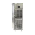 image of Delfield DSLR1-GH Two Half Glass Door Reach-In Refrigerator, Top Mounted, 21 cu. ft.