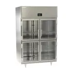 image of Delfield DSLR2-GH 4 Half Glass Door Reach-In Refrigerator, Top Mounted, 44.57 cu. ft.