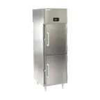 image of Delfield DSLRPT1-SH 35" 4-Half Solid Door Pass-Thru Refrigerator, 22.9 cu. ft., Top Mounted
