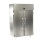 image of Delfield DSLRPT2-S 72" 4-Solid Door Pass Thru Refrigerator, 48.33 cu. ft., Top Mounted