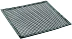image of Merrychef P80011 Wire Cooling Rack, Black Mesh Liner, Height 1/8" x 12" W x 12" D, Sturdy Design