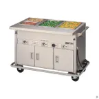 image of Dinex DXPDME4PTSB 64" Servexpress Counter