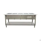 image of Duke 305 Aerohot Steamtable Hot Food Unit, Gas, 72-3/8"W X 22-7/16"D X 34"H