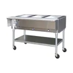 image of Eagle Group PDHT3-208-3 50" Portable Hot Food Table, (3) Pan Capacity