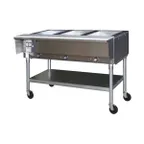 image of Eagle Group PDHT3-208 50" Portable Hot Food Table, (3) Pan Capacity