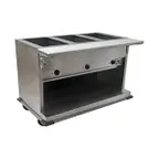 image of Eagle Group PHT4CB-208-3 66" Spec-Master® Portable Hot Food Table, (4) Pan Capacity