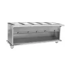 image of Eagle Group PHT5OB-208 81" Spec-Master® Portable Hot Food Table, (5) Pan Capacity