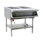 image of Eagle Group SHT2-208-X 33" Sealed Well Hot Food Table, (2) Pan Capacity