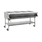 image of Eagle Group SPHT4-240-3 66" Portable Sealed Well Hot Food Table, (4) Pan Capacity