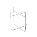 image of American Metalcraft VPTS18 Party Tub Stand – 18" Dia, 25" Hgt, Stainless Steel Silver, Wine Bucket