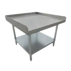 image of Serv-Ware ESG3072W-CWP-V 72" Economy Equipment Stand for Countertop Cooking w/ Undershelf