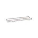image of Metro 1854NK4 Super Erecta® Wire Shelf, 54"W x 18"D, Gray Epoxy-Coated, Microban® Antimicrobial, NSF Certified