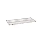 image of Metro 2454NK4 Wire Shelving Unit, 54" W x 24" D, Metroseal Gray Epoxy-Coated, Microban Antimicrobial, NSF