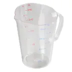 image of Carlisle 4314507 Measuring Cup – 128 oz (4 qt) Clear Polycarbonate, Pour Spout, NSF