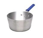 image of Vollrath 434312 Sauce Pan, 3.75‑Quart, 8.75" Tapered Aluminum, Riveted Handle, NSF Certified