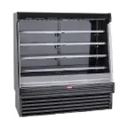 image of Howard-McCray SC-OD35E-8S-B-LED 99" Refrigerated Dairy Open Air Merchandiser in Black