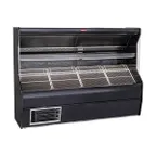 image of Howard-McCray SC-P32E-4S-B-LED 50" Refrigerated Produce Display Case, Black