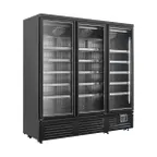 image of Vitlife Commercial VKDC-P1973TG 75" 3 Glass Door Merchandiser, 43.1 cu. ft., R290 Refrigerant