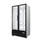 image of Vitlife Commercial VSC798VTW 40" 2-Glass Door Merchandiser Refrigerator, 26.5 cu. ft.