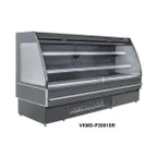 image of Vitlife Commercial VKMD-P2091SR 77" Semi Multideck Open Air Merchandiser Cooler, 18.4 cu. ft.
