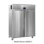 image of Delfield GAF2P-S 55" 2-Solid Door Reach-In Freezer, Top Mounted, 46 cu. ft.