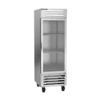 image of Beverage Air FB23HC-1G 27" 1-Section Reach-In Freezer w/ 1 Glass Door, Bottom Mount, 23.32 cu. ft.