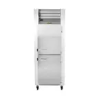 image of Traulsen G12000 30" 1-Section Reach-In Freezer, 2 Half Right Hinged Solid Doors, Top Mounted, 23 cu. ft., Stainless Steel Front