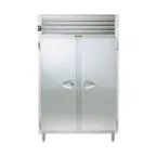 image of Traulsen RLT232WUT-FHS 58" 2-Solid Door Reach-In Freezer, Top Mounted, 50.5 cu. ft., Stainless Steel