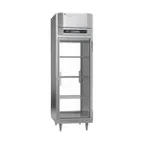 image of Victory FS-1D-S1-PT-G-HC 27" 2-Glass Door Pass-Thru Freezer, Top Mounted, 23 cu. ft., Stainless Steel