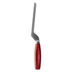 image of Boska 190012 Soft Cheese Knife - 140mm (5.5") Red Blade, Full Tang Stainless Steel, Plastic Handle