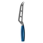 image of Boska 190033 Universal Cheese Knife, 140mm Blue Stainless Steel Blade, ABS Plastic Handle