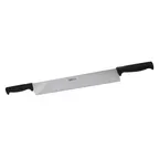 image of Boska 508300 Cheese Knife 360mm 18/10 Stainless Blade, Double Plastic Handles, 2.36"W×23.89"D×0.9"H