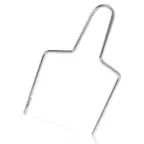 image of Boska 602614 Roquefort Bow Cheese Cutter – Handheld 145mm Stainless Steel