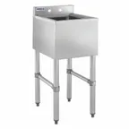 image of Hubert 29N-025 Kratos® Underbar Hand Sink, 1 Bowl, 14.5"W X 18.75"D X 33"H